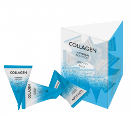 Набор/Маска для лица Коллаген J:ON Collagen Universal Solution Sleeping Pack 20 шт * 5гр