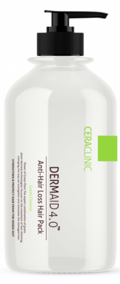Маска для волос против выпадения EVAS (Ceraclinic) DERMAID 4.0 Anti Hair Loss Hair Pack Green Cleanse 1000 мл