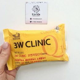 Мыло с коэнзимом Антивозрастное 3W CLINIC Q10 Dirt Soap 150 гр