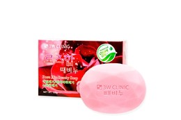 Мыло кусковое Роза 3W CLINIC Rose Hip Beauty Soap 120 гр