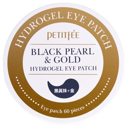 Набор патчей для век гидрогел. Жемчуг/Золото PETITFEE Black Pearl&Gold Hydrogel Eye Patch 60 шт