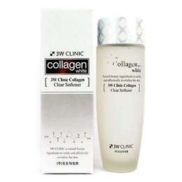 Осветление/Скин-тоник для лица с коллагеном 3W CLINIC Collagen Clear Softener 150 мл