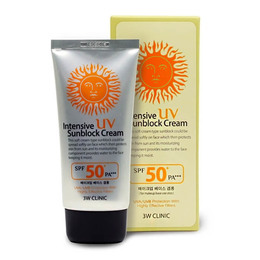 Солнцезащитный крем Intensive 3W CLINIC UV Sun Block Cream SPF 50+ PA+++ 70 мл