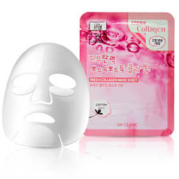 Набор/Тканевая маска для лица Коллаген 3W CLINIC Fresh Collagen Mask Sheet 10 шт