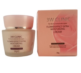 Увлажнение/Крем для лица 3W CLINIC Flower Effect Extra Moisture Cream 50 гр
