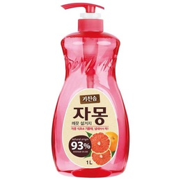 Средство для мытья посуды, овощей и фруктов Сочный Грейпфрут/ Антибактериальное MUKUNGHWA Корея 1000 мл