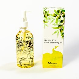 Гидрофильное масло с маслом оливы ELIZAVECCA Natural 90% Olive Cleansing Oil 300 мл