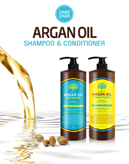 Шампунь для волос Аргановый EVAS (Char Char) Argan Oil Shampoo 1500 мл